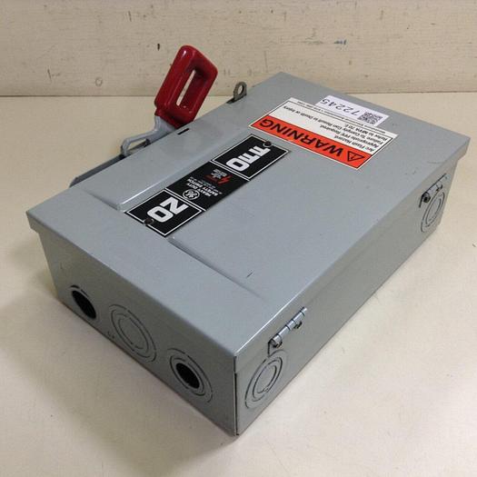 Used GENERAL ELECTRIC Safety Switch TH3661 #72247