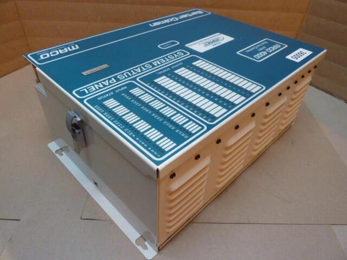 Used BARBER COLMAN Control Card Rack 40BA-2G1AC-CCA-A-00 #36005