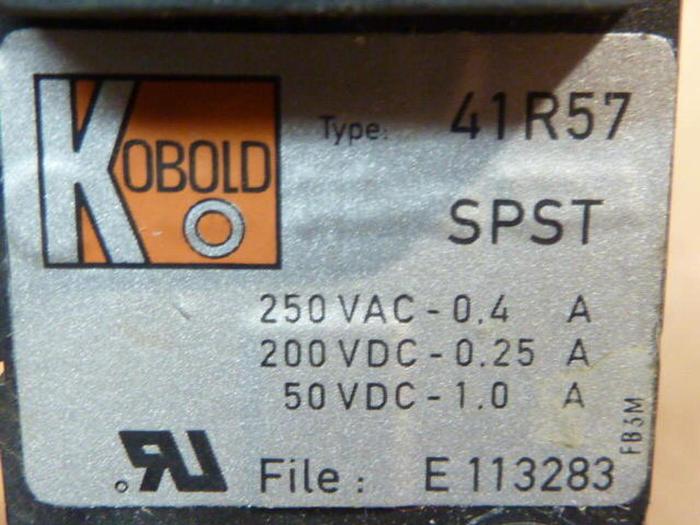 Used KOBOLD Flow Meter DR-1272 #39793