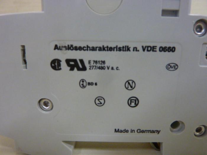 Used ABB 4 Amp Circuit Breaker S271-K4A #64202