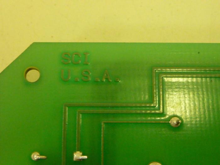 Used SCI Circuit Board 23721L REV E #63990