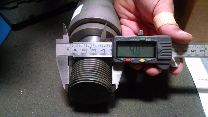 Used GENERIC 80 mm Screw Tip SCR924 Used