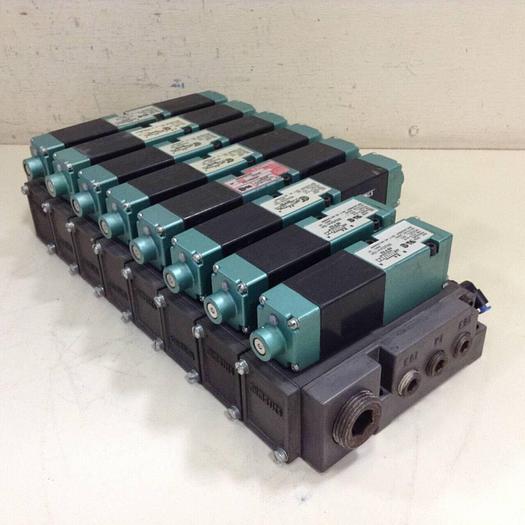 Used NUMATICS Control Block w/ Valves 082SS615M #80026