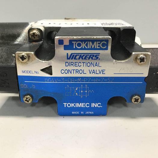 Used VICKERS Tokimec Directional Control Valve DG4V30BMP7H752 #95552
