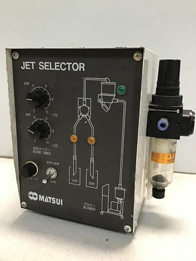 Used MATSUI Jet Selector Ratio Valve JSV-38 #135719