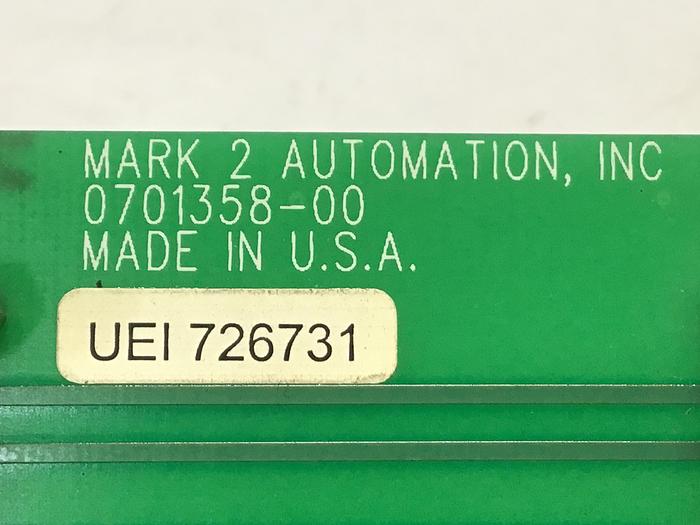 Used MARK 2 AUTOMATION 0701358-00