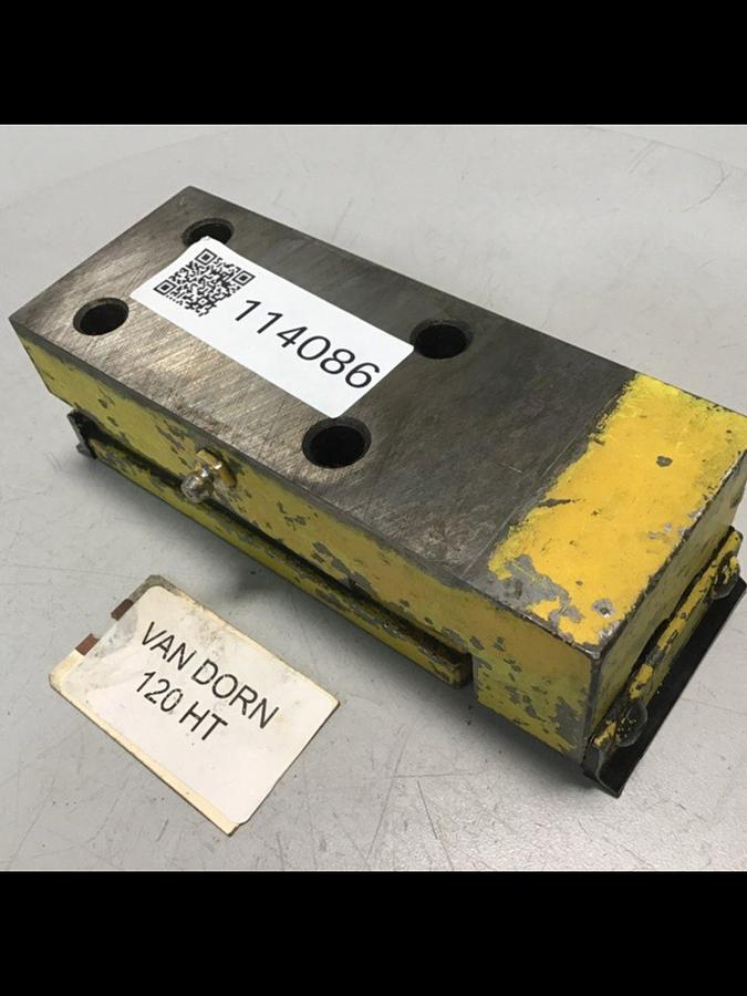 Used VAN DORN Moving Platen Shoe 120HT / MPS USED