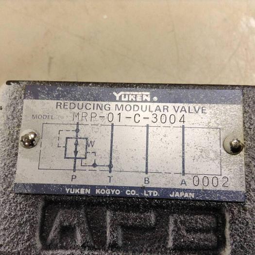 Used YUKEN Reducing Modular Valve MRP-01-C-3004 #72600