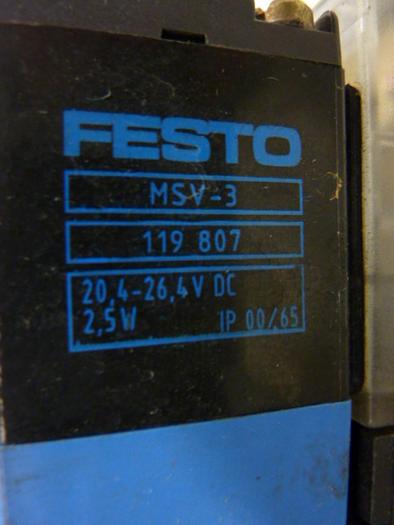 Used FESTO Control Block / Valve Terminal IFB8-02 #52774