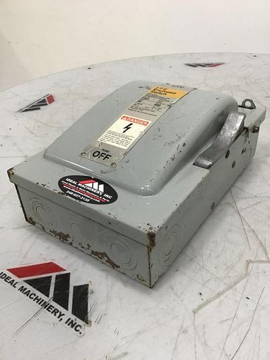 Used SIEMENS 30 Amp ITE Heavy Duty Vacu-Break F-351 #127058