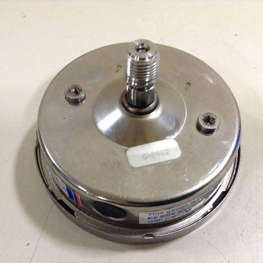 Used ASHCROFT 0-3000 PSI Pressure Gauge Q-8962 #76752