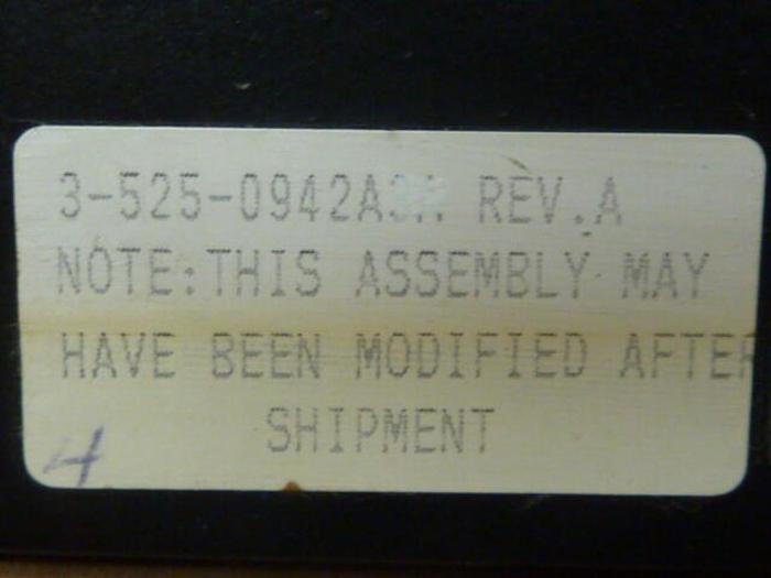 Used CINCINNATI MILACRON Key Board 3-525-0942A #36160