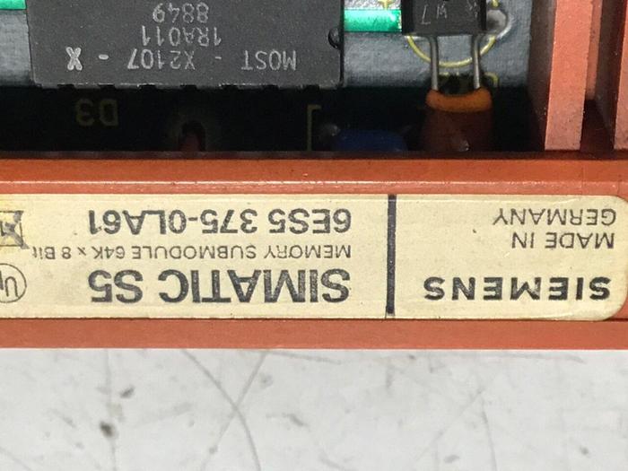 Used SIEMENS Memory Submodule 6ES5 375-0LA61 #126083