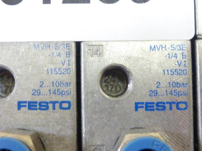 Used FESTO Control Block / Valve Terminal IFB8-02 #61259
