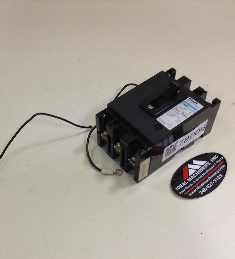Used FUJI ELECTRIC 30 Amp Circuit Breaker EA53-30 Used