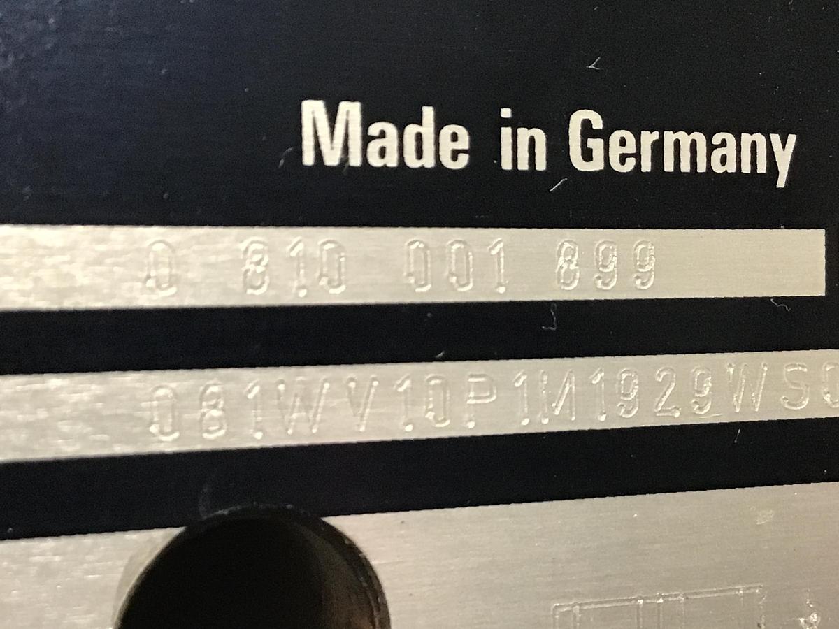 Used BOSCH 0 810 001 899