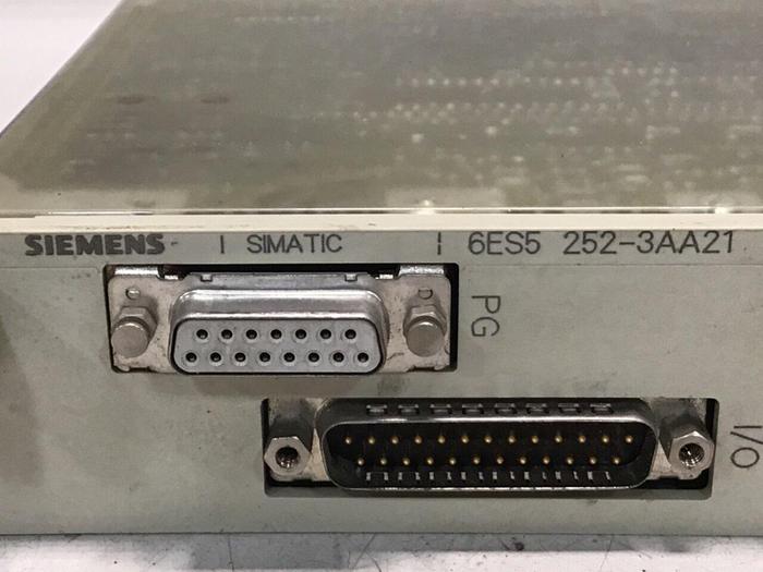 Used SIEMENS Analog I/O Module 6ES5 252-3AA21 Used