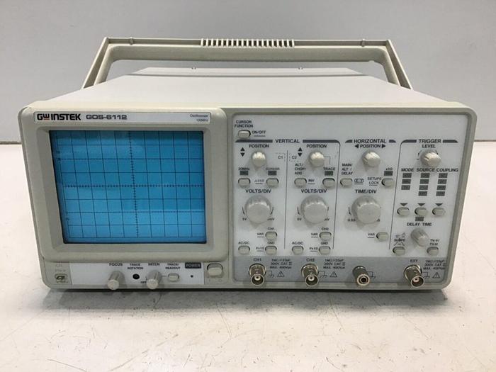 Used GW INSTEK Oscilloscope GOS-6112 #119528