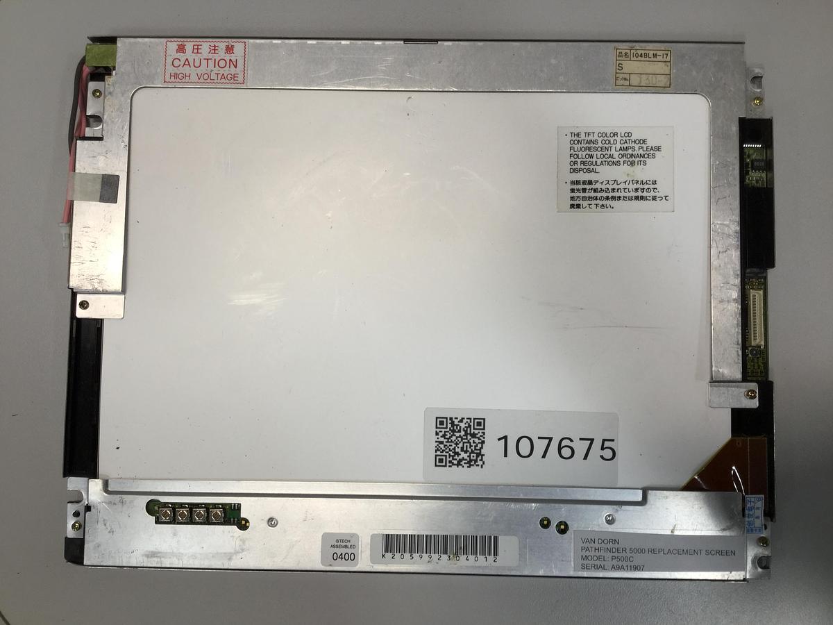 Used VAN DORN Pathfinder 5000 Replacement Screen P500C Used