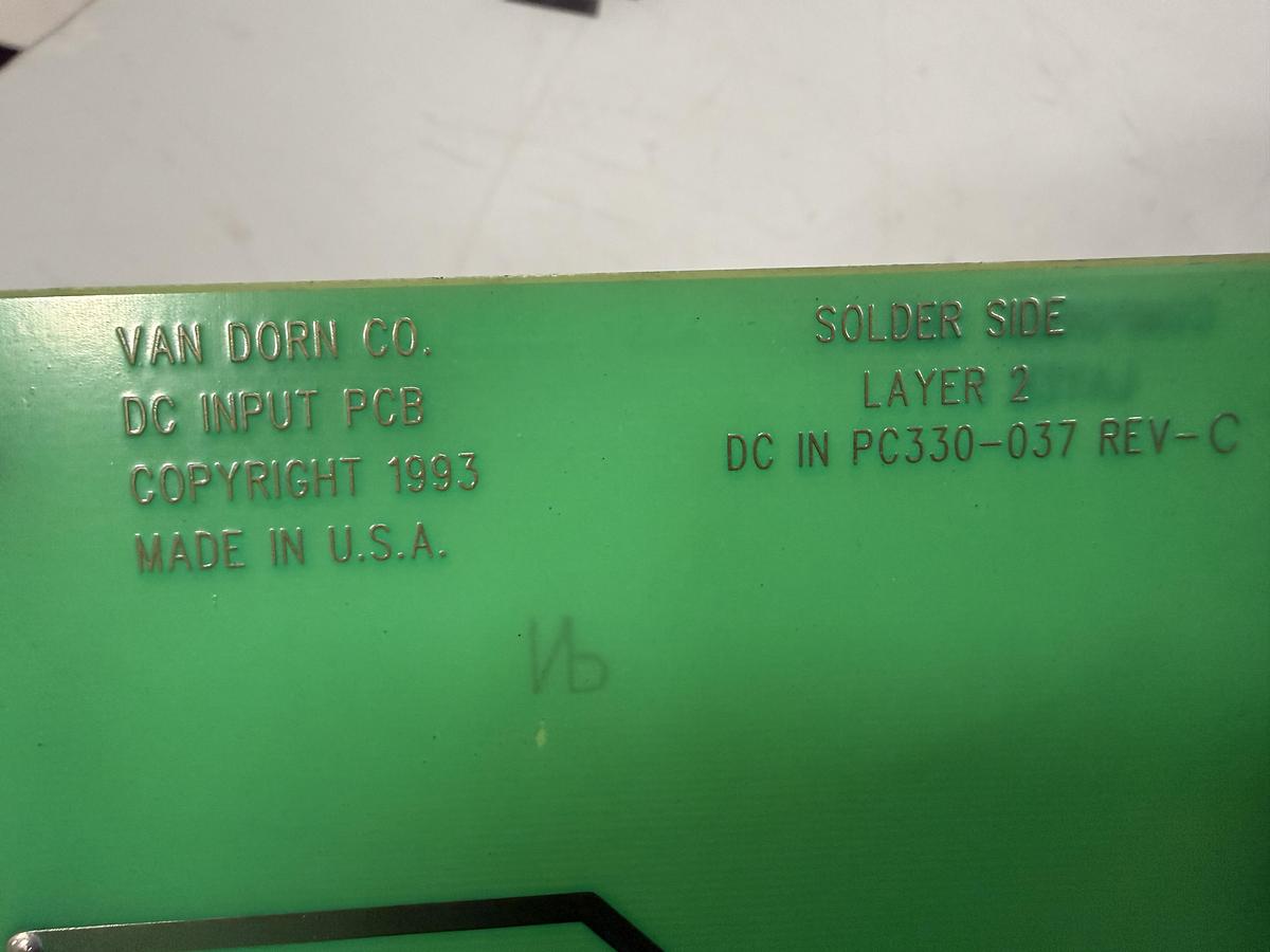 Used VAN DORN PATHFINDER 2500 MONOCHROME W/ CARD RACK
