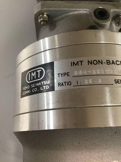 Used MITSUBISHI Servo Motor w/ Gear Motor HA-FH33B Used