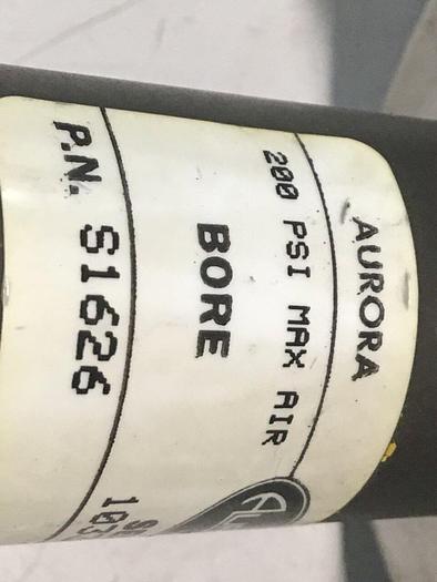 Used AURORA AIR PRODUCTS Cylinder w/ Flow Control Valve S1626 USED