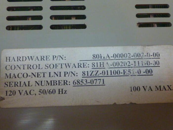 Used BARBER COLMAN Pressure/Flow Module 80HA-00002-002-0-00 #30976