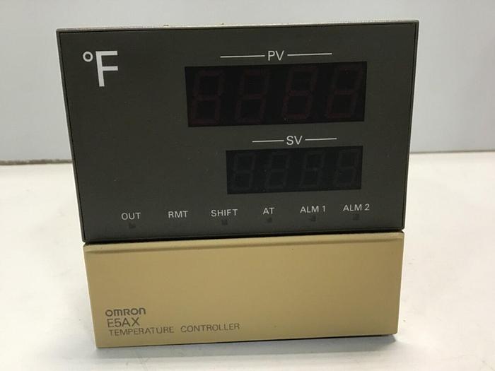 Used OMRON Temperature Control E5AX #144911