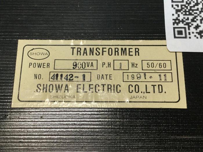 Used SHOWA .900 VA Transformer 41142-1 #102113
