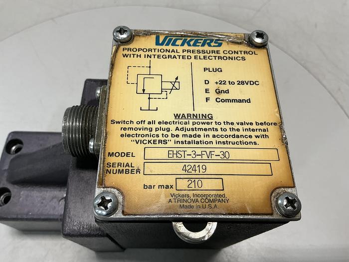 Used VICKERS EHST-3-FVF-30