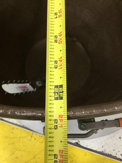 Used METAL FABRICATOR Material Hopper HOPPER24 #108260