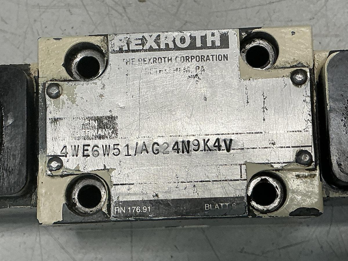 Used REXROTH 4WE6W51/AG24N9K4V