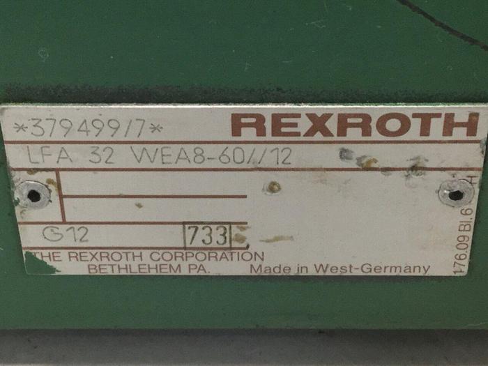 Used REXROTH Valve LFA32WEA86012 #105826