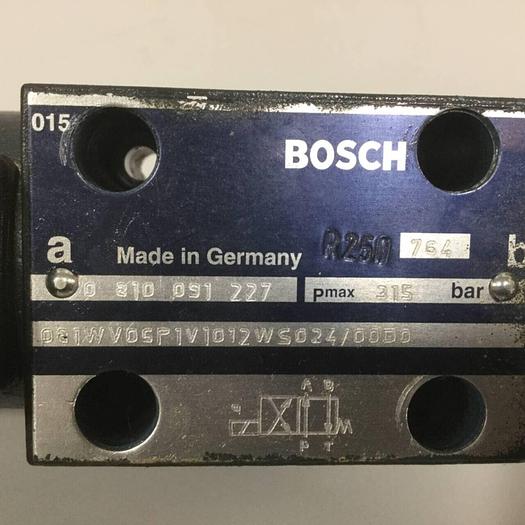 Used BOSCH Directional Valve 0 810 091 227 #90915