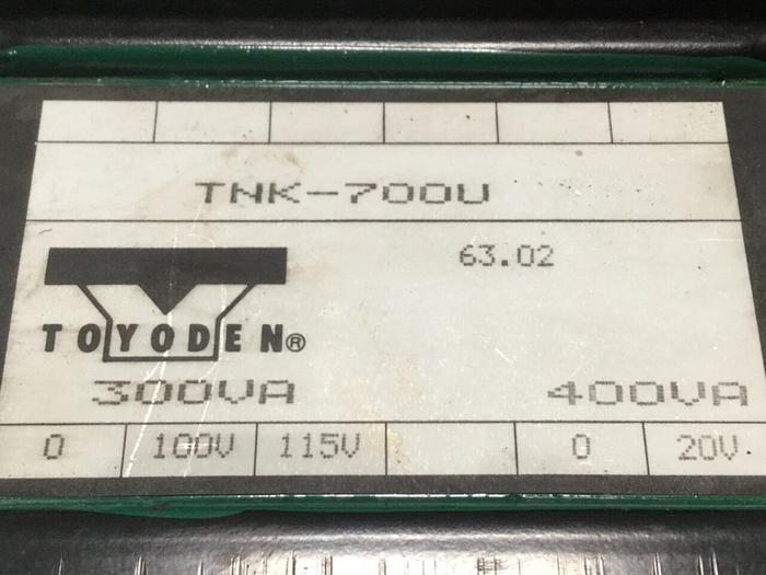 Used TOYODEN Transformer TNK-700U #107872