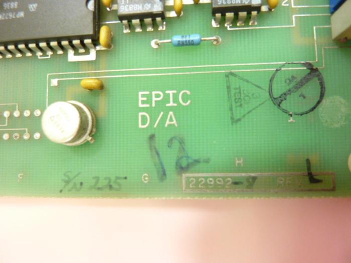 Used SCI Epic Circuit Board 22992-8 REV L #43774