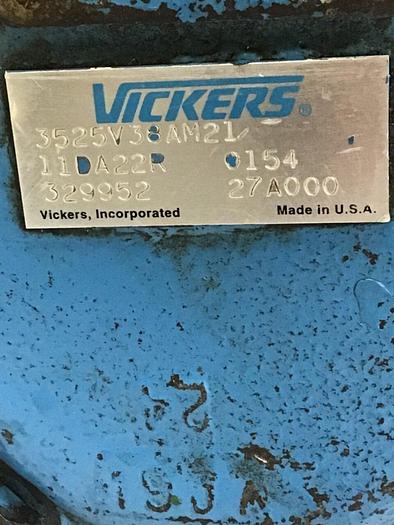 Used VICKERS Pump 3525V38AM21 #123937