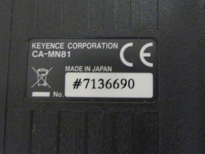 Used KEYENCE CORP Monitor CA-MN81 Used