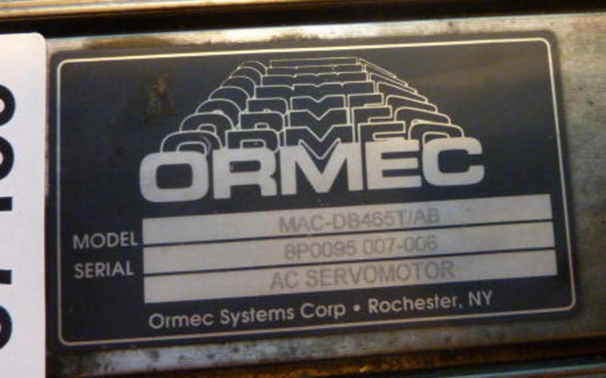 Used ORMEC Servo Motor MAC-DB465T/AB USED