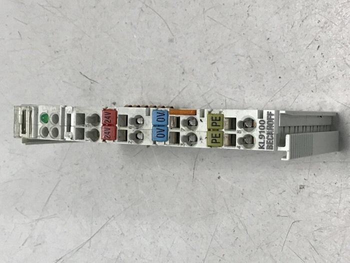 Used BECKHOFF Power Supply Terminal KL9100 #125233