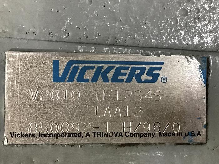 Used VICKERS Pump V2010 1F12S4S Used #144779