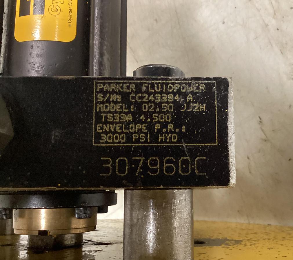 Used PARKER 02.50jj2h ts33a 4.500