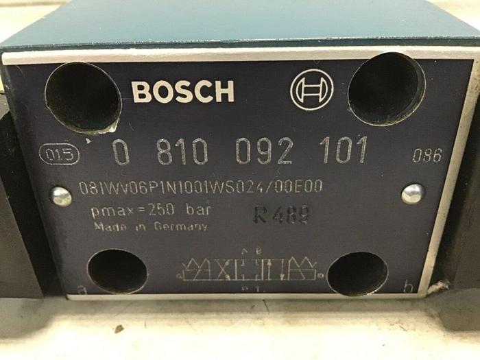 Used BOSCH Valve 0 810 092 101 #142041