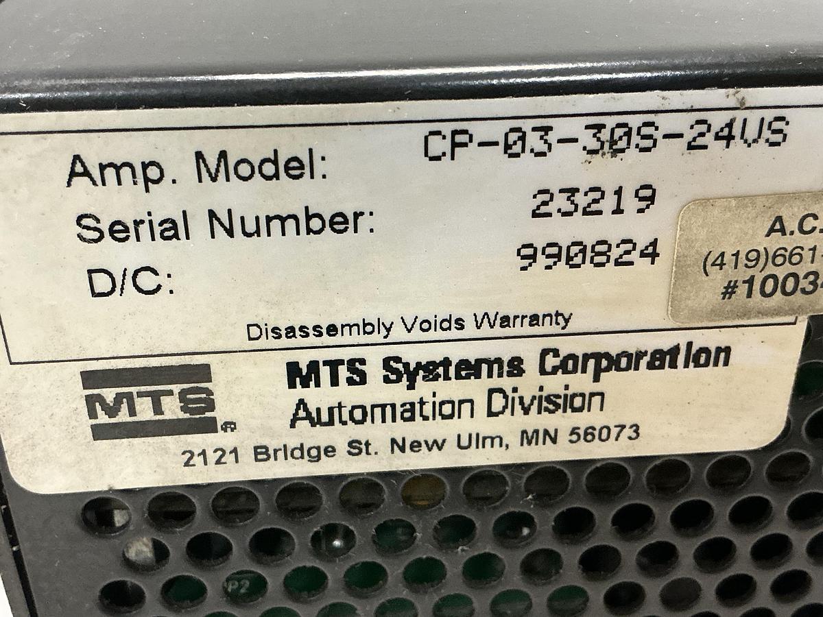 Used PARKER CP-03-30S-24VS