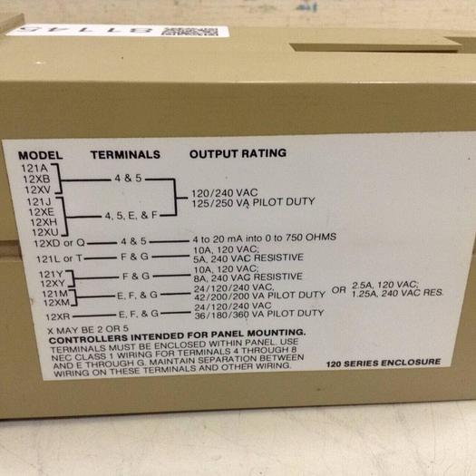 Used ECLIPSE Temperature Controller EMC 120 #81145