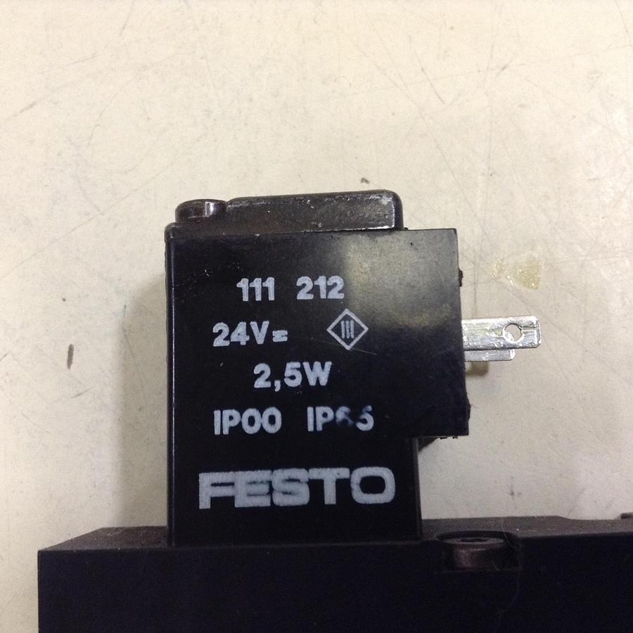 Used FESTO Vacuum Generator/Solenoid Valve VAD-ME-1/8 USED