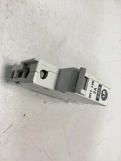 Used ALLEN BRADLEY Circuit Breaker 2 Amp 1492-CB1/G020 SER A #119624