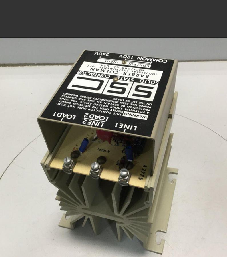 Used BARBER COLMAN Solid State Contactor CA11-24060-22-0-20 USED