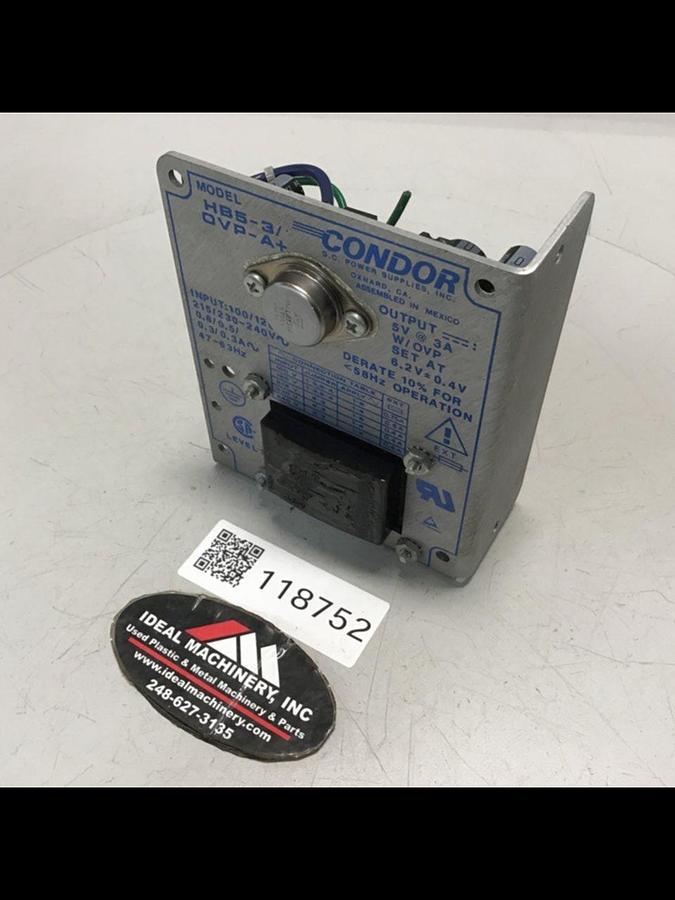 Used POWER ONE Power Supply HB5-3/OVP-A+ USED