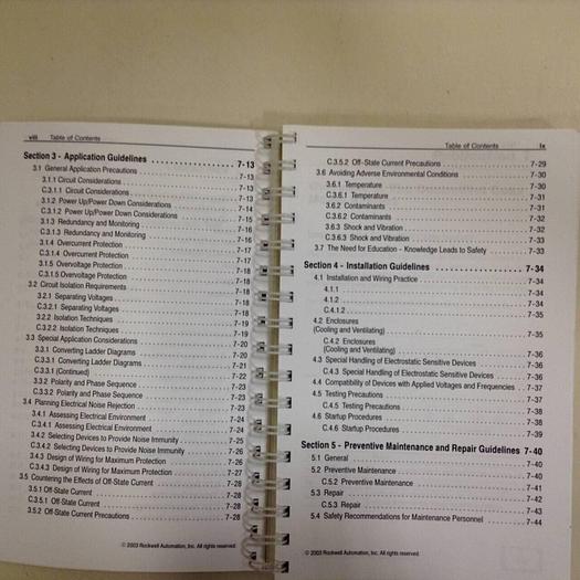Used ROCKWELL Documentation Reference Guide ABT-N200-DRG70 #70759